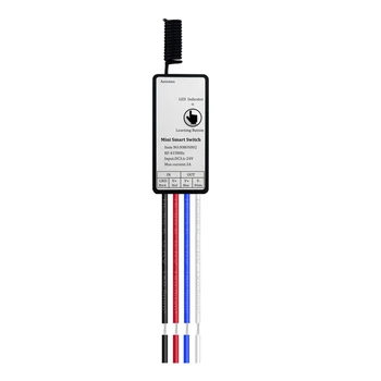 Безжично Дистанционно Управление RF 433 Mhz Релеен Приемник DC 3,6 6 В 12 В 1CH Модул За Led Лампи DIY