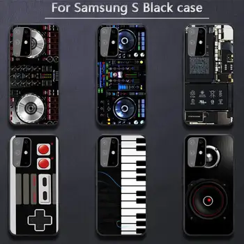 Ретро DJ Аудиокассета Игри Геймпад Калкулатор Калъф за мобилен Телефон Samsung S20 plus Ultra S6 S7 edge S8 S9 plus S10-5G lite 2020 S10E