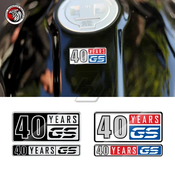 3D Мотоциклет 40 Години GS Стикер Стикер за BMW Motorrad R1200GS R1250GS