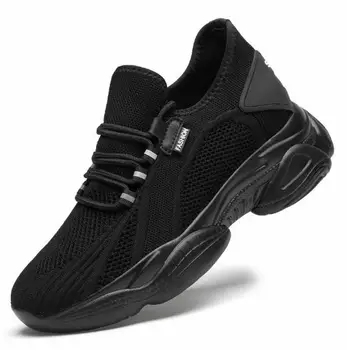 Cyabmoz Увеличаване на растежа маратонки Мъжки обувки Асансьор Дишаща Лятна Окото Мъжки обувки за отдих на открито Бяла Ежедневни обувки 5 см и 7 см Изображение 2