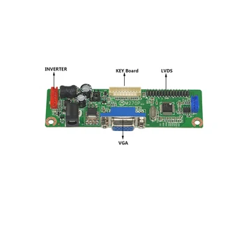 V. M70A VGA, LVDS LCD Такса Контролер Комплект За 15,4 инча QD15TL04 1280x800 CCFL Подсветка TFT Екран Панел Изображение 2