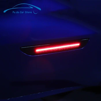 Ширина на светлините на страничната броня светлина управление задна светлина led лазерна светлина За 15-20 Ford Mustang Промяна Аксесоари