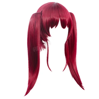 Морската Перука VTuber Hololive Момичета Indir Cosplay Вино-червено къса косата на перука Хелоуин Коледно Парти на Маскарадните Аниме Шоу Изображение 2