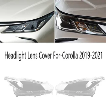 Капачка на обектива отпред в ляво фарове за Автосветильника за Toyota-Corolla 2019-2021 Изображение 2