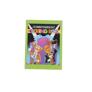Забавна Вълшебна Книжка-за оцветяване Клоун Вълшебна Книжка-за оцветяване Магически Трикове Илюзия е Детска Играчка, Подарък Tour De Magie 3 години Изображение 2