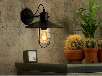 Стенен лампата на Едисон светлина стени винтажного Лофта индустриален за кафе адвокатско Клас