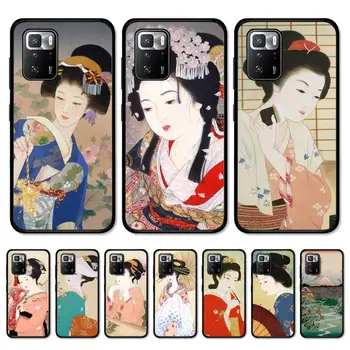 Калъф За телефон в японски стил Ukiyo-e за Redmi 9A 8A 7A 7A 7 6A 5A 5 Plus 4X S2 GO K20 K30 6 Note 8 9 Pro, Калъф
