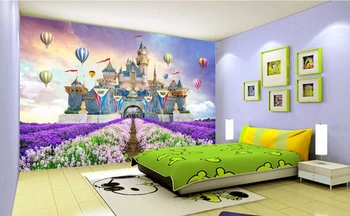 Потребителски детски тапети, Детски рай, 3D мультяшная стенопис за хола спални разтегателен фон водоустойчиви тапети Изображение 2