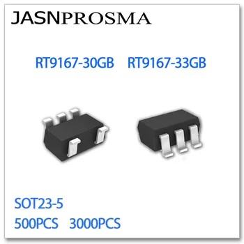 JASNPROSMA SOT23-5 RT9167-30GB RT9167-33GB 500 бр 3000 БР SMD чип Нови стоки RT9167 30 GB GB 33