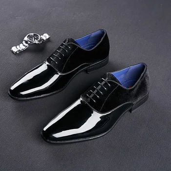 DECARSDZ/ Мъжки модел обувки; Мъжки Пролетно Сватбена Мода Офис Висококачествена Кожа Удобни Бизнес мъжки официалната обувки; 2022 г.; Мъжки обувки