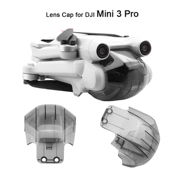 Капак на обектива за DJI Mini Pro 3 Козирка Защитно покритие сенник за обектив Обектив Антибликовый Кардан Замък Защита на Камерата Подпори, Аксесоари за Определяне на