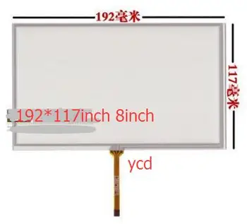 8-инчов сензорен екран 192*117 мм HSD080IDW1 - c01 AT080TN64 AT080TN03 с рукописным на дисплея на екрана отвън