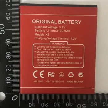 Оригинална Батерия с Капацитет 3100 mah За Doogee X5 X5 PRO X5S Batterie Bateria 