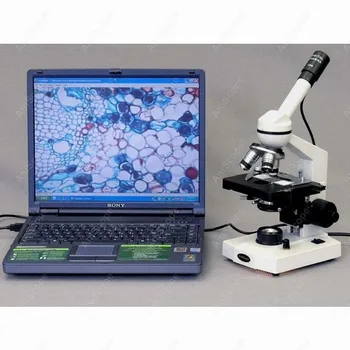 Разширено студентски биологичен микроскоп - AmScope доставя напреднали студентски Биологичен микроскоп 40X-800X