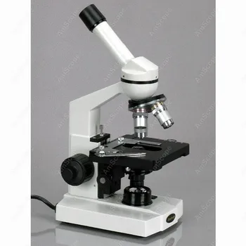 Разширено студентски биологичен микроскоп - AmScope доставя напреднали студентски Биологичен микроскоп 40X-800X Изображение 2