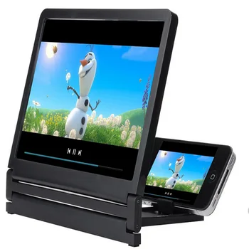 Лупа 3D екран мобилен телефон с Увеличително стъкло HD - Увеличение 3X, Подходящи за всеки притежател на мобилен телефон