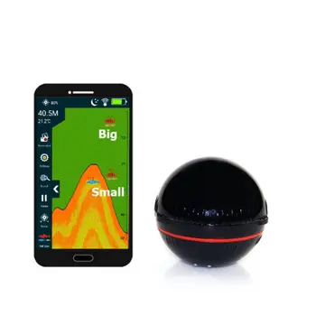 Безплатна Доставка Изцяло Нов Смартфон Рыболокатор Sonar Bluetooth Интелигентен Рыболокатор Android и Ios Визуална Риболов