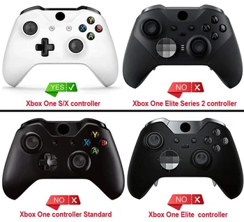 Екстремен Дизайн с Шарени, Меки На Пипане Сменяеми Предни Корпус, Калъф за Гейминг контролер за Xbox One X и One S Изображение 2