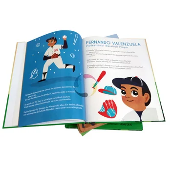 Екологично отпечатване на детски книги с картини в твърди корици