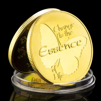 Промяната - същност на живота са подбрани Позлатен сувенирни монети Награди Последните Възпоменателни монети
