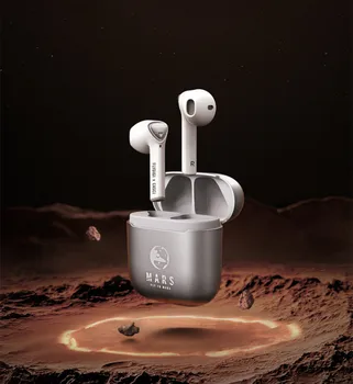 FlyDiGi X1 Fly To Mars Настоящите Безжични Bluetooth Слушалки Aerospace Edition С ниско закъснение TWS намаляване на шума Soprt Слот за Слушалки Изображение 2