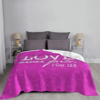 Любовта никога не се осъществи -Розово одеало за диван-легло За пътуване Jw Jw Министерството на Jw Сувенири Jw Подаръци Jw Идеи за подаръци Jw Jw Изкуство