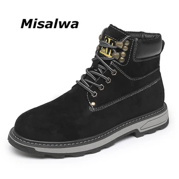 Misalwa/ Улични Нови Работни Обувки, Мъжки Ежедневни Мъжки Обувки в западен Стил, Мъжки Обувки, Жълт на Цвят, Мъжки Обувки Армейските