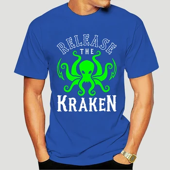Мъжки t-shirt Release The Kraken тениска Дамска тениска 3075X