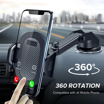 Търтей Кола За Телефон 360 Планина в Автомобилна Стойка Без Магнитна Подкрепа на мобилния си Мобилен Телефон, Смартфон, За iPhone, X Max Xiaomi