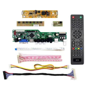 HD VGA MI AV, USB RF LCD такса USB контролер Подкрепа Видеоплата За M215H3-LA1 M215H3-LA5 V215H1-LE1 V2 Изображение 2