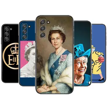 Калъф за телефон на Кралица Елизабет II За SamSung Galaxy s6 s7 S8 S9 S10E S20 S21 S5 S30 Plus S20 fe 5G Lite Ultra Edge