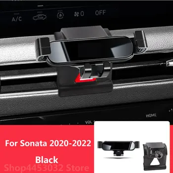 За Hyundai Sonata DN8 2022 yf безжичната 2020 2021 2012 Кола Мобилен Телефон Въртене На 360 градуса Специален Затягаща Скоба Аксесоари Изображение 2