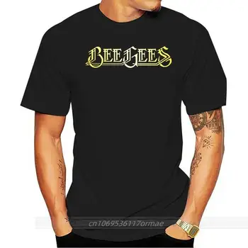 Тениска Pria Nolysg Bee Gees untuk Lengan Pendek Kemeja Модна тениска Murah D Тениска Baru Тениска Wanita