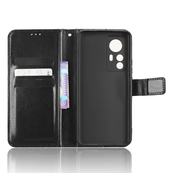 Флип-чантата е от Изкуствена Кожа Калъф за Xiaomi Redmi K50 Ultra Калъф за Мобилен Телефон с Отделение за Карти Притежателите Redmi K40 K40S/Redmi K50 Изображение 2